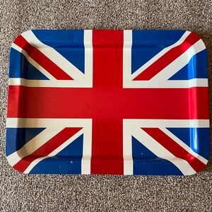 Union Jack metal tray
